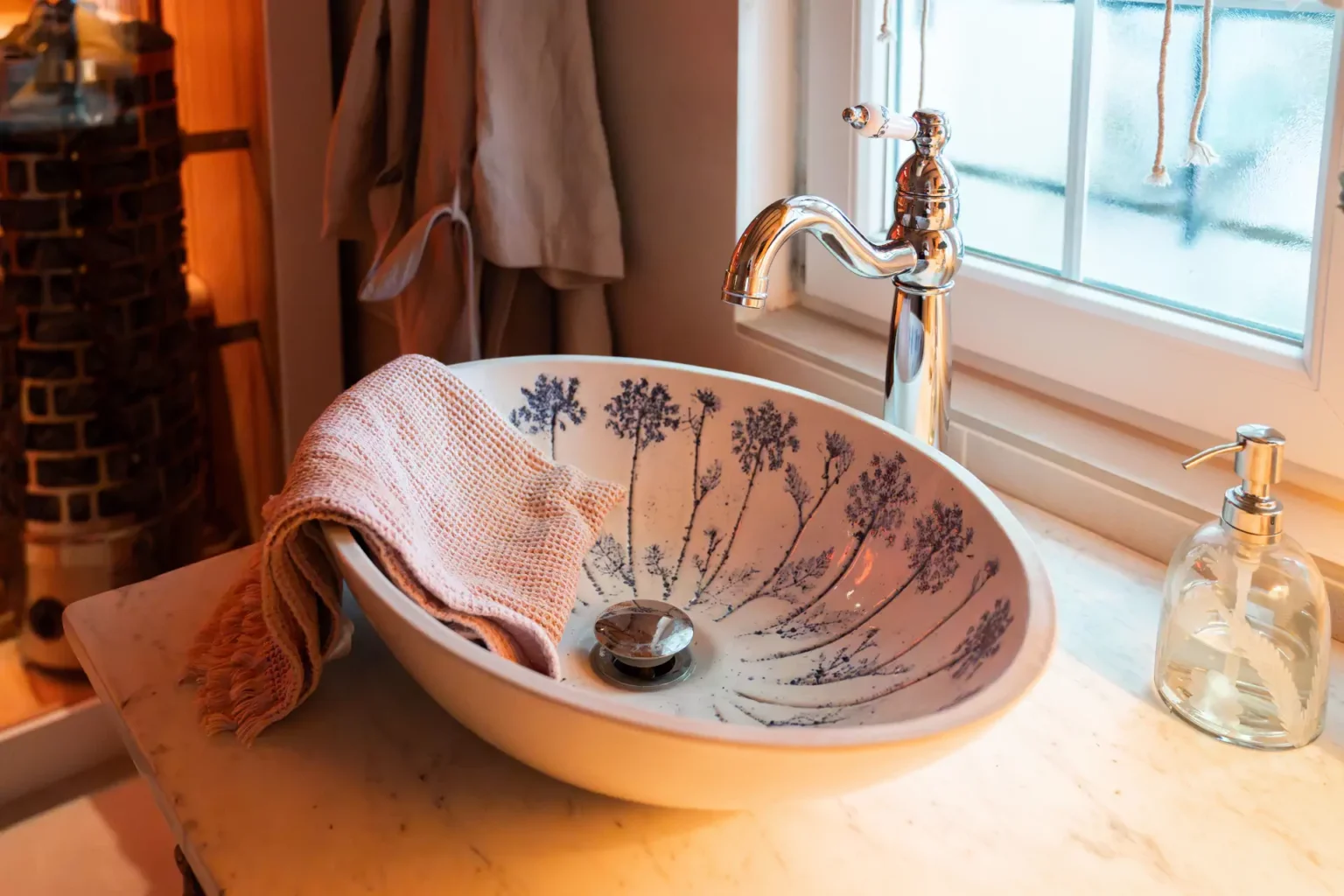 Waschtisch im Aroma Cottage